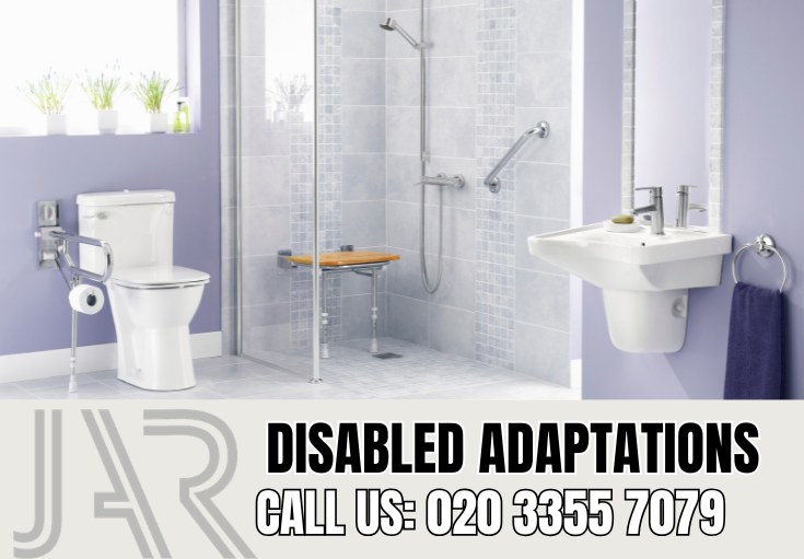 Disabled Bathroom Adaptations by Kilburn Bathroom Fitters